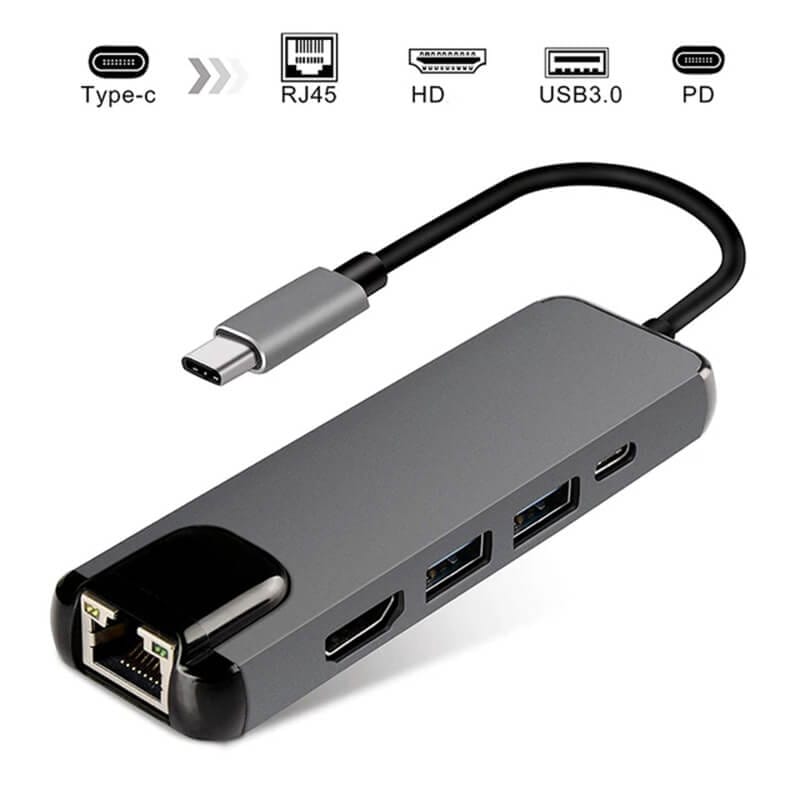 5-in-1 USB Type-C Adapter - Image 3