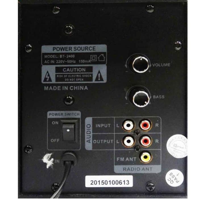 Cursor BT-2400 2.1 Bluetooth Speakers - Image 3