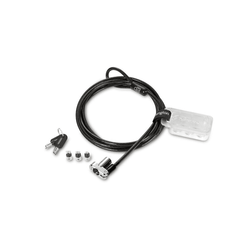 Kensington Universal 3-in-1 Keyed Laptop Lock for Standard, Nano or Wedge-Shaped Slots