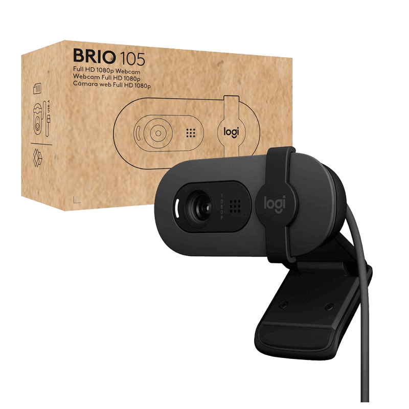 Logitech Brio 105 Full HD 1080p business Webcam