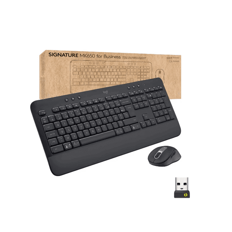 Logitech Signature MK650 Bluetooth Keyboard Mouse Combo for Business - Image 2