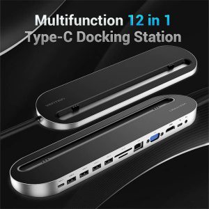 Vention 12-in-1 USB Type-C Docking Station VEN THEBC