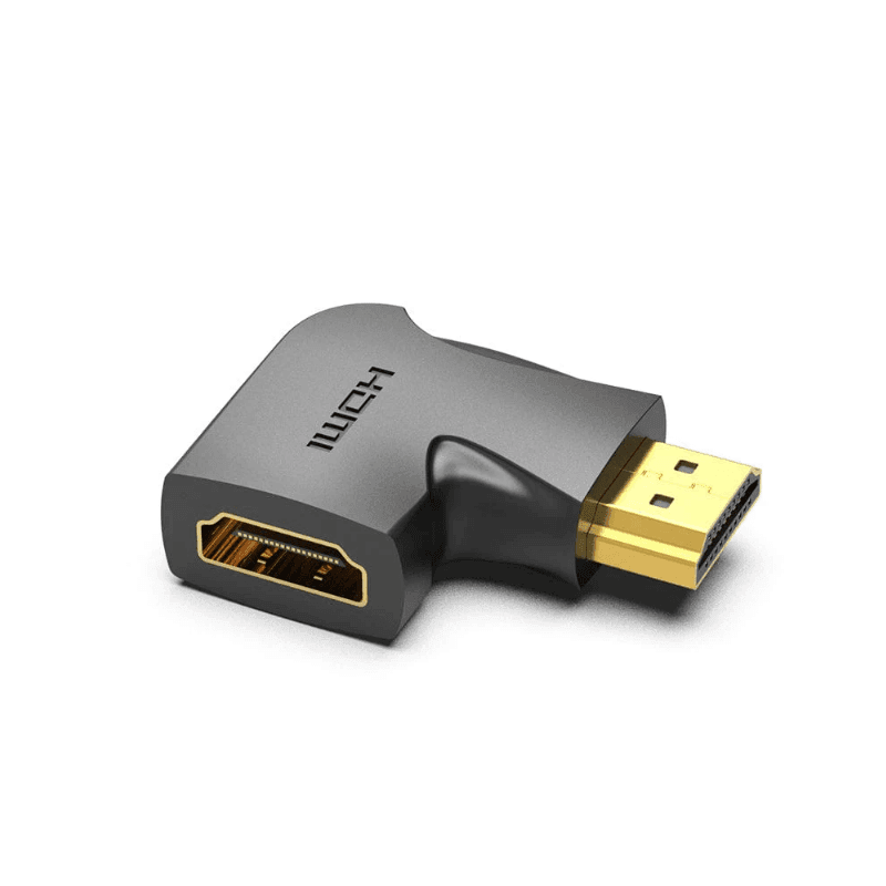 Vention HDMI 90 Degree Male to Female Adapter-AIOB0