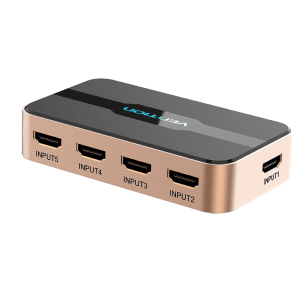 Vention HDMI Switcher 5 In 1 Out-ACDG0