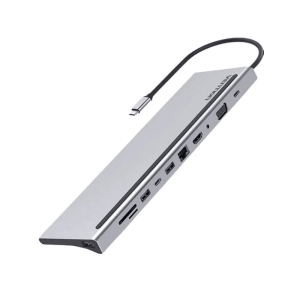 Vention USB-C Multi-Functional 12 in 1 Docking Station-THSHC
