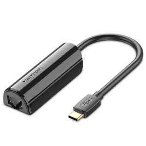 Vention USB-C to 100M Ethernet Adapter 0.15M Black (CFABB)