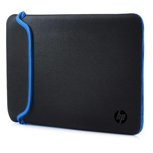 HP Black/Blue Laptop Neoprene Sleeve 15.6″