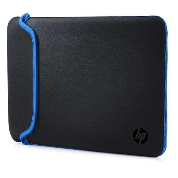 HP Black/Blue Laptop Neoprene Sleeve 15.6″